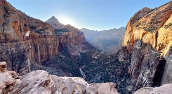 Off The Beaten Path In Zion National Park, You’ll Find A Breathtaking Utah Overlook That Lets You See For Miles