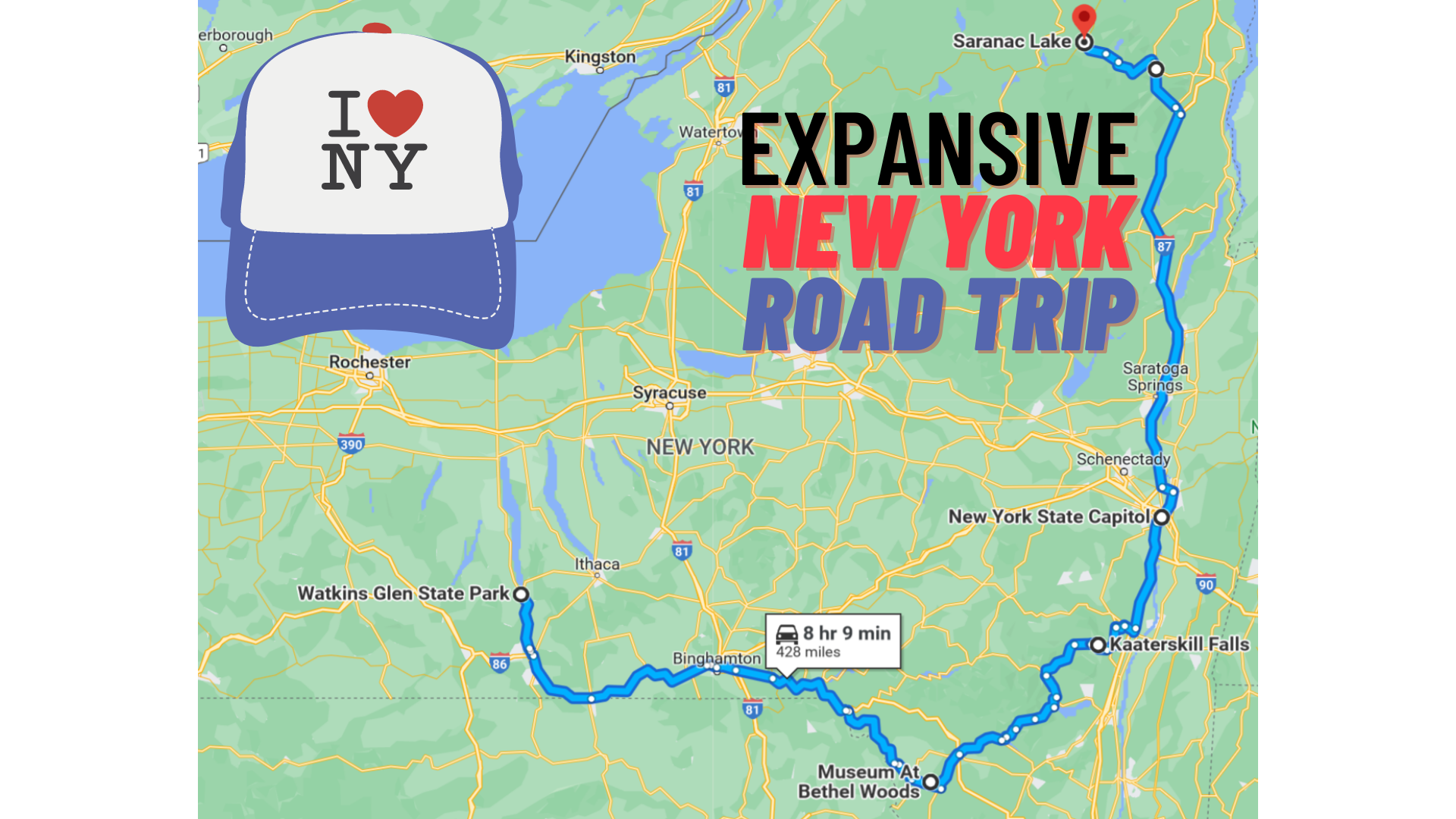 road trip in new york