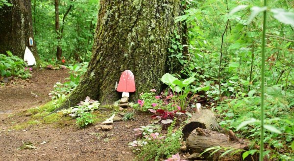 There Are Fairies And Fairy Houses Hiding At Bullington Gardens In North Carolina Just Like Something Out Of A Storybook