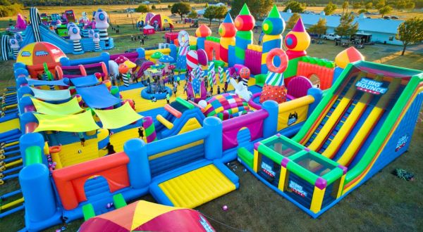 The World’s Largest Bounce House Is Heading To Michigan This Summer