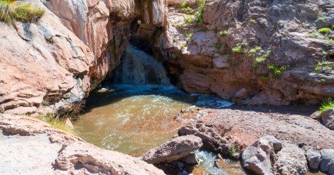 The Soda Dam is a nice geological formation along the Jemez Mountain Trail, New Mexico