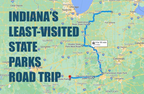 Take This Unforgettable Road Trip To 6 Of Indiana's Least-Visited State Parks