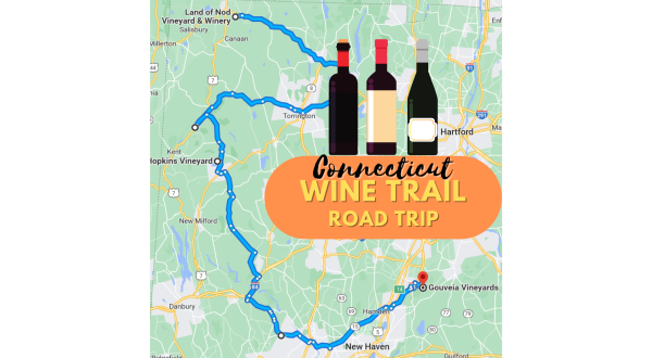 The 3-Hour Road Trip Around Connecticut’s Wine Trail Is A Glorious Spring Adventure