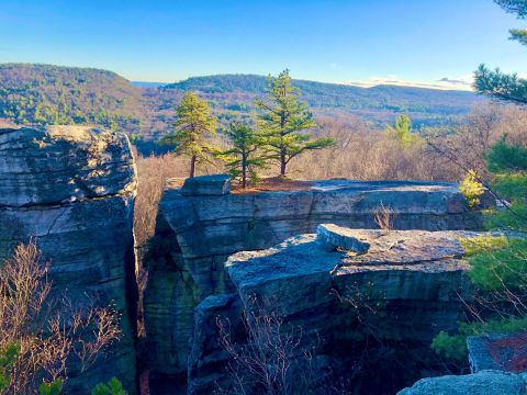 Lost City Escarpment Loop Trail In New York Is Full Of Awe-Inspiring Rock Formations