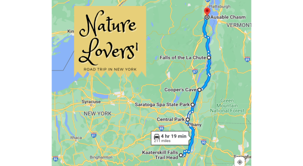 The Ultimate New York Nature Lovers’ Road Trip Leads To Woods, Waterfalls, And More