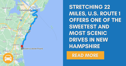 Stretching 22 Miles, U.S. Route 1 Offers One Of The Sweetest And Most Scenic Drives In New Hampshire