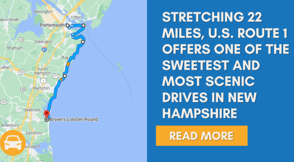 Stretching 22 Miles, U.S. Route 1 Offers One Of The Sweetest And Most Scenic Drives In New Hampshire