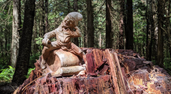 There Are Giant Gnomes Hiding On The Enchanted Forest Trail In Washington Just Like Something Out Of A Storybook