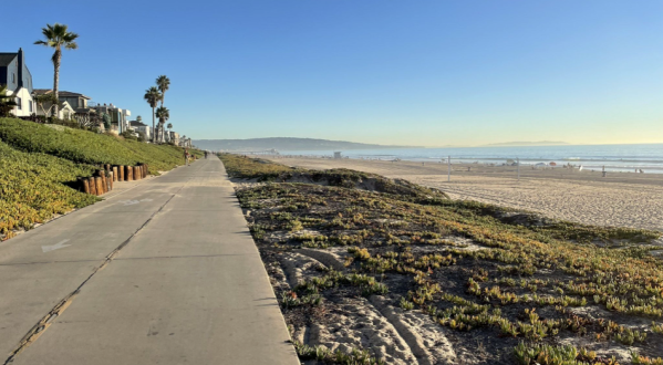 Walk Or Ride Alongside The Ocean On The 22-Mile Marvin Braude Bike Trail In Southern California