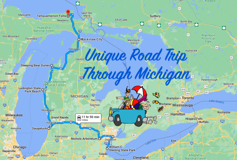 This Michigan Road Trip Takes You From The Shores Of Lake Erie To The Waterfalls Of The Upper Peninsula