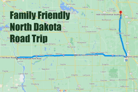 This Family Friendly Road Trip Through North Dakota Leads To Whimsical Attractions, Themed Restaurants, And More