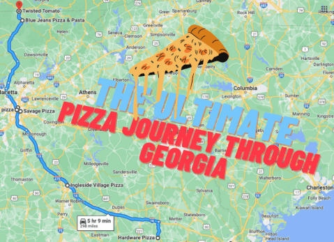 The Ultimate Pizza Journey Through Georgia Makes For One Delicious Adventure