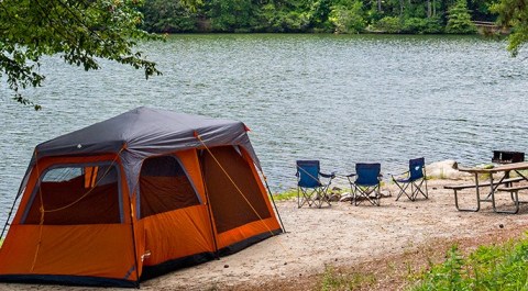 Visit The Massive Stone Mountain Campground In Georgia: It's The Size Of A Small Town