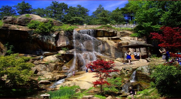 Virginia’s Most Easily Accessible Waterfall Is Hiding In Plain Sight At The Maymont Japanese Garden