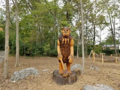 There Are Giant Trolls And More Hiding At Marty's Mythical Woods In Maryland, Just Like Something Out Of A Storybook