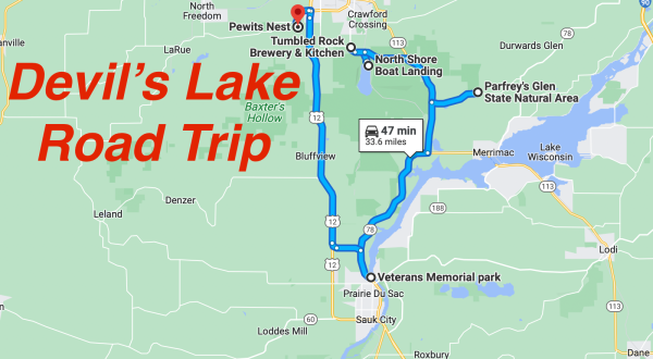 The Four-Hour Road Trip Around Devil’s Lake Is A Glorious Spring Adventure In Wisconsin