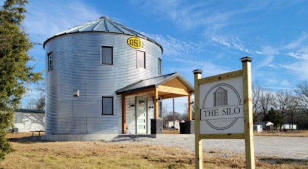Spend The Night In An Airbnb That’s Inside An Actual Silo Right Here In Oklahoma