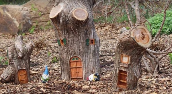 There Are Fairy Doors And Gnome Houses Hiding At Will Rogers Gardens In Oklahoma Just Like Something Out Of A Storybook