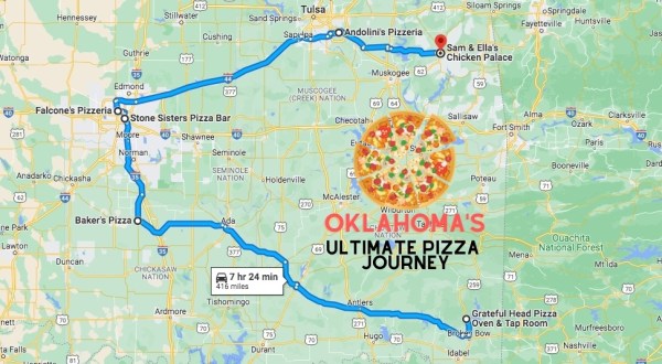 The Ultimate Pizza Journey Through Oklahoma Makes For One Delicious Adventure