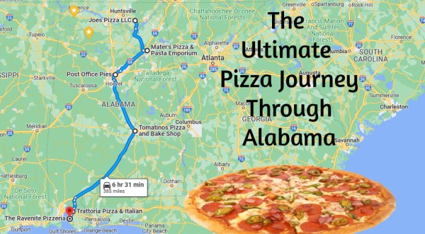 The Ultimate Pizza Journey Through Alabama Makes For One Delicious Adventure