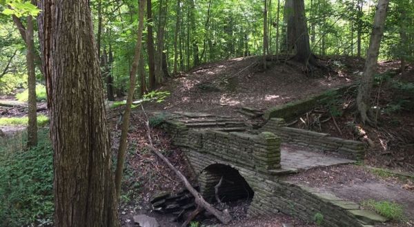 The Bridge To Nowhere In The Middle Of The Michigan Woods Will Capture Your Imagination