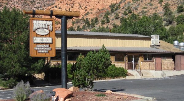 Tucked Away In The Mountains And Surrounded By Red Rock, This Utah Restaurant Is One In A Million