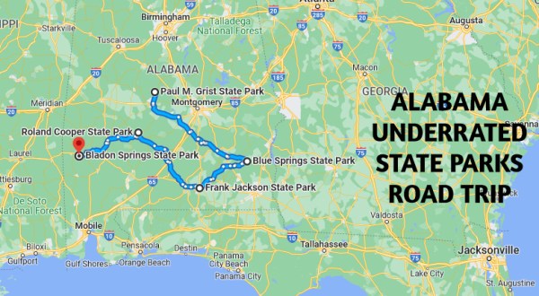 Take This Unforgettable Road Trip To 5 Of Alabama’s Least-Visited State Parks