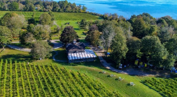 There’s Nothing Better Than The Waterfront Greenvale Vineyards On A Warm Rhode Island Day