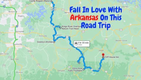 The Scenic Road Trip That Will Make You Fall In Love With The Beauty Of Arkansas All Over Again
