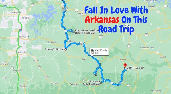 The Scenic Road Trip That Will Make You Fall In Love With The Beauty Of Arkansas All Over Again