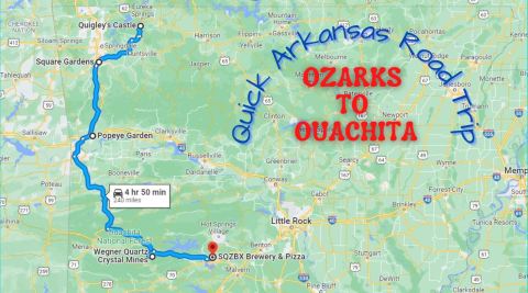 This Arkansas Road Trip Takes You From The Ozark Plateaus To The Heart Of The Ouachita Region