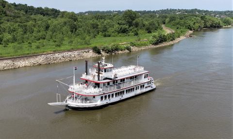 Take A Ride On This One-Of-A-Kind Riverboat In Missouri