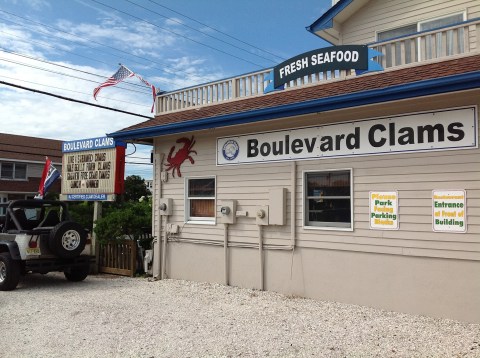 Order Some Of The Best Seafood In New Jersey At Boulevard Clams, A Ramshackle Clam Bar