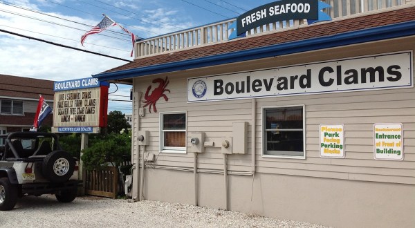 Order Some Of The Best Seafood In New Jersey At Boulevard Clams, A Ramshackle Clam Bar