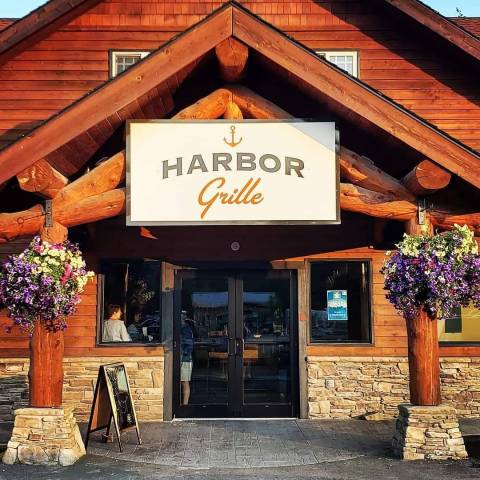 For Some Of The Most Scenic Waterfront Dining In Montana, Head To Harbor Grille
