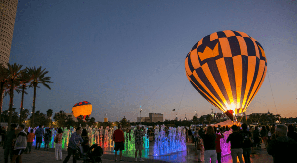 Come Enjoy A Hot Air Balloon Glow At Tampa’s Annual Riverfest In Florida