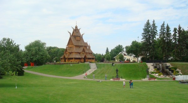 Just A Few Minutes From Downtown Minot, The Scandinavian Heritage Park Is The Perfect North Dakota Day Trip Destination