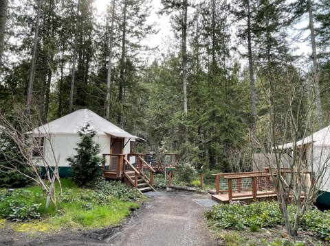 Go Glamping At These 5 Campgrounds In Washington With Yurts For An Unforgettable Adventure