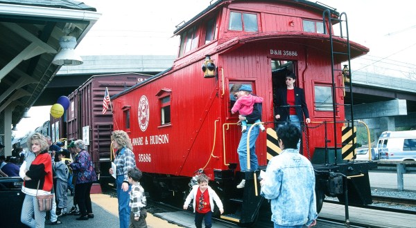 After A Hike To New Jersey’s Speedwell Lake, Board The Whippany Railway Museum Train For A Memorable Adventure