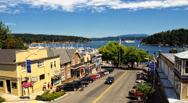 Friday Harbor, Washington Is One Of The Best Towns In America To Visit When The Weather Is Warm