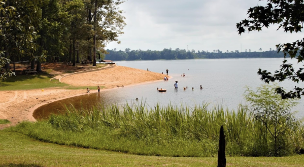 The Indian Creek Reservoir Is A Beautiful Reservoir Nestled In The Louisiana Forests