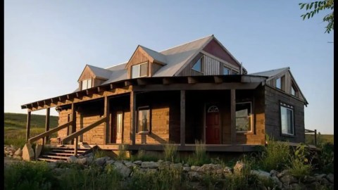 This Log Cabin In Kansas Is A Lakeside Getaway With The Utmost Charm