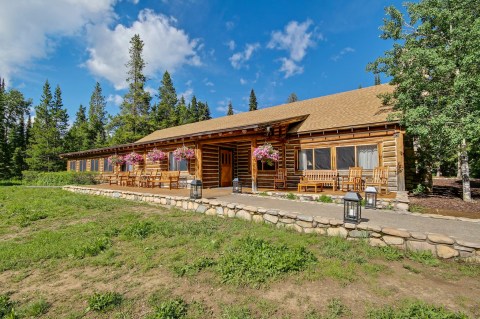 This Scenic Lodge Nestled In Wyoming's Grand Teton National Park Is The Perfect Homebase For Adventure