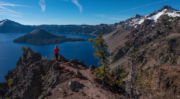 Hike Along The Rim Of A Dormant Volcano At This Extraordinary National Park In Oregon