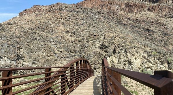 The Bridge To Nowhere In The Middle Of The Nevada Echo Canyon Will Capture Your Imagination