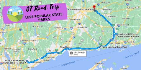 Take This Unforgettable Road Trip To 4 Of Connecticut's Least-Visited State Parks