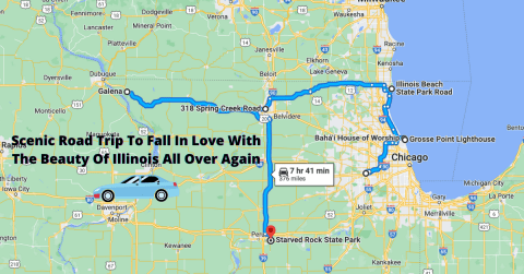 The Scenic Road Trip That Will Make You Fall In Love With The Beauty of Illinois All Over Again