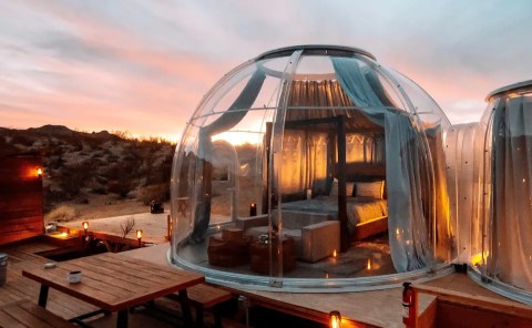 You Can Camp Overnight At This Stargazing Bubble Dome In Southern California