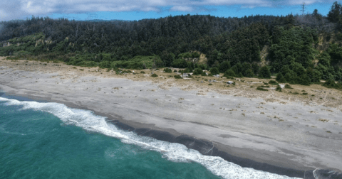 There's A Beach Hiding In Northern California Where You Can Camp Year-Round