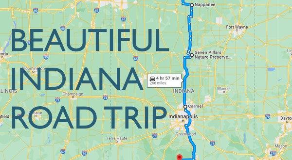 The Scenic Road Trip That Will Make You Fall In Love With The Beauty of Indiana All Over Again